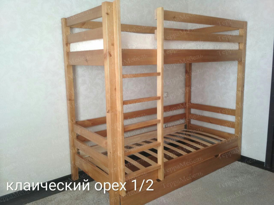 Кровать двухъярусная классика