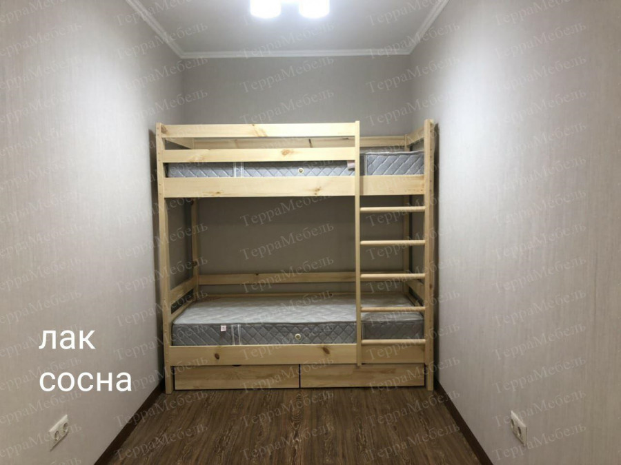 Кровать двухъярусная классика