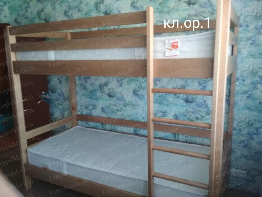 Кровать двухъярусная классика