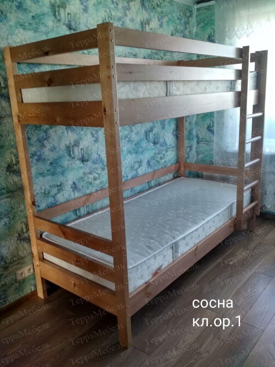 Кровать двухъярусная классика