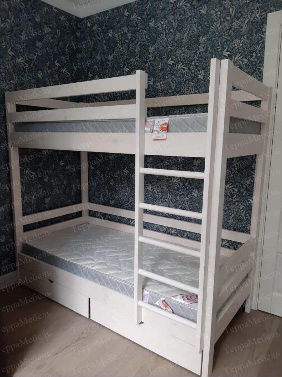 Кровать двухъярусная классика